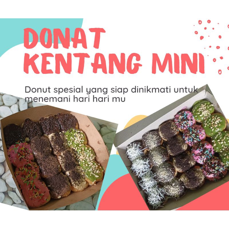 Donat kentang mini