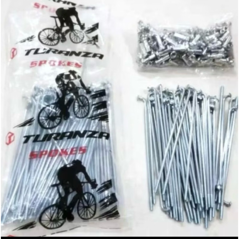 Jari Jari Ukuran Velg 12 Sepeda Anak 32pcs Silver