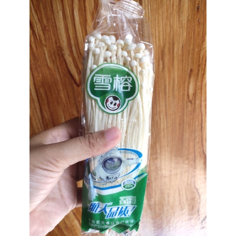 

JAMUR ENOKI/JAMUR ENOKI 100 GRAM