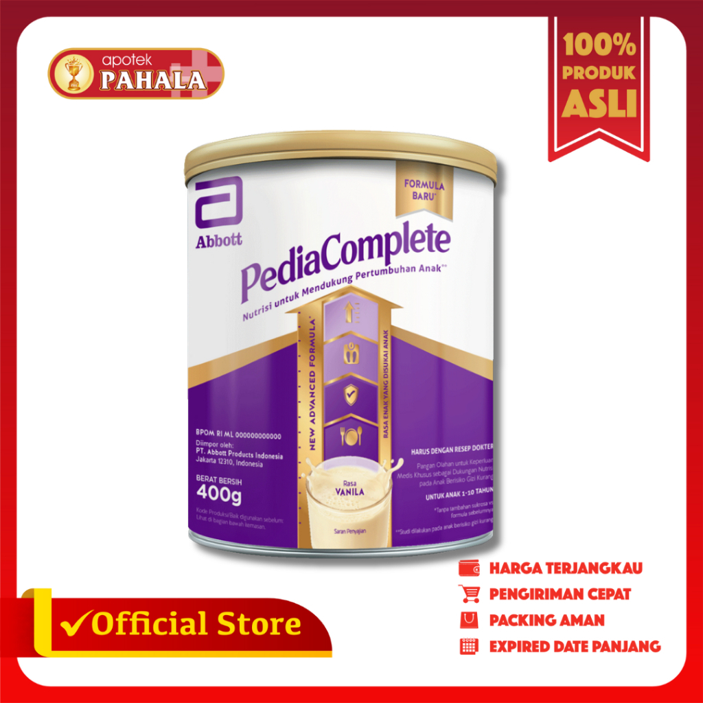 

PEDIACOMPLETE PEDIASURE COMPLETE VANILLA