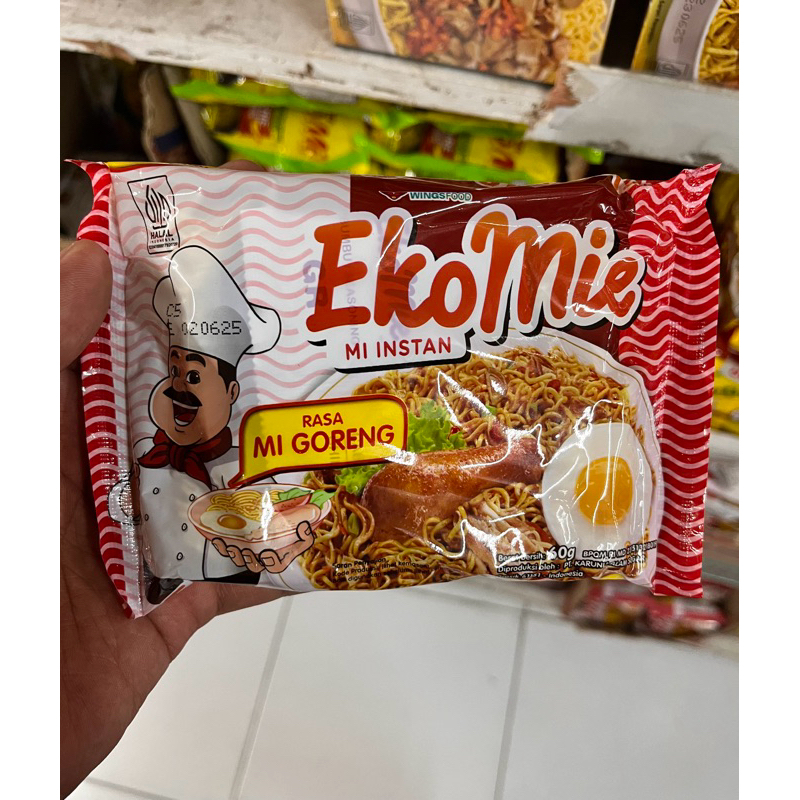 

EkoMie ekomie mi instant rasa mie goreng