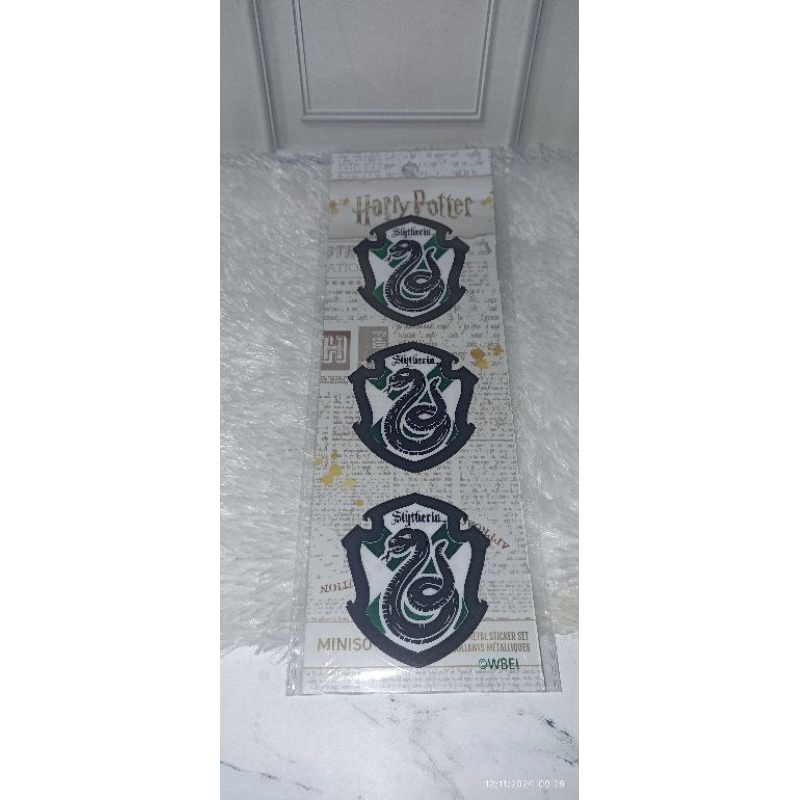 

Miniso X Harry Potter (Stiker edition Slytherin)