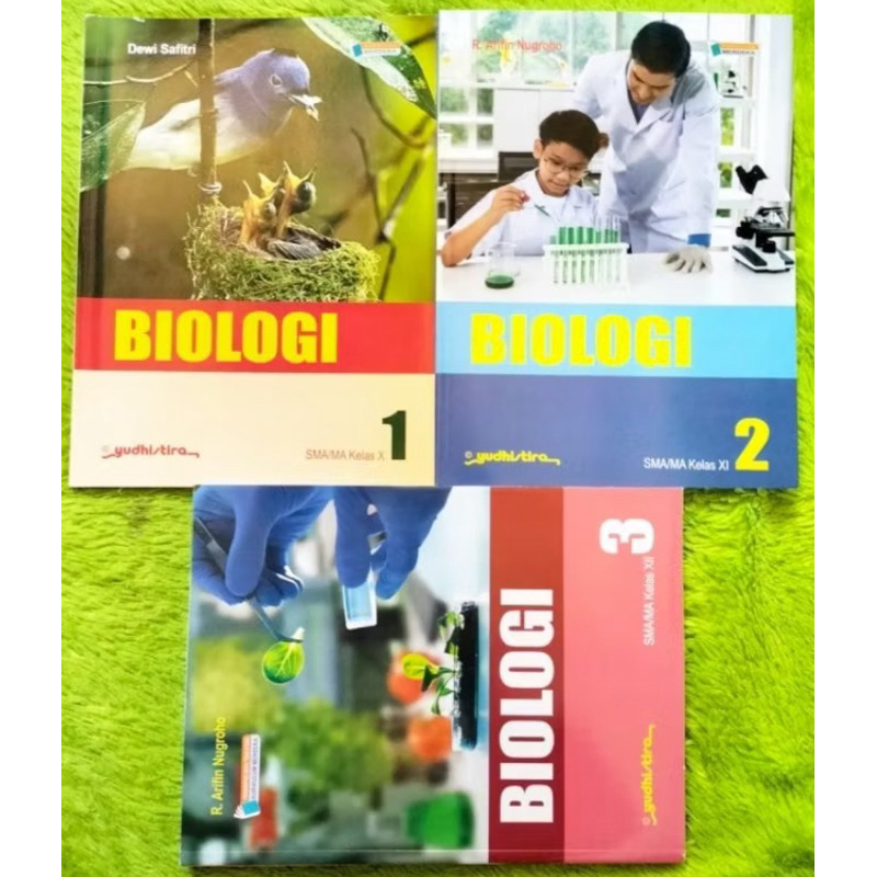 Buku BIOLOGI SMA Penebit YUDHISTIRA