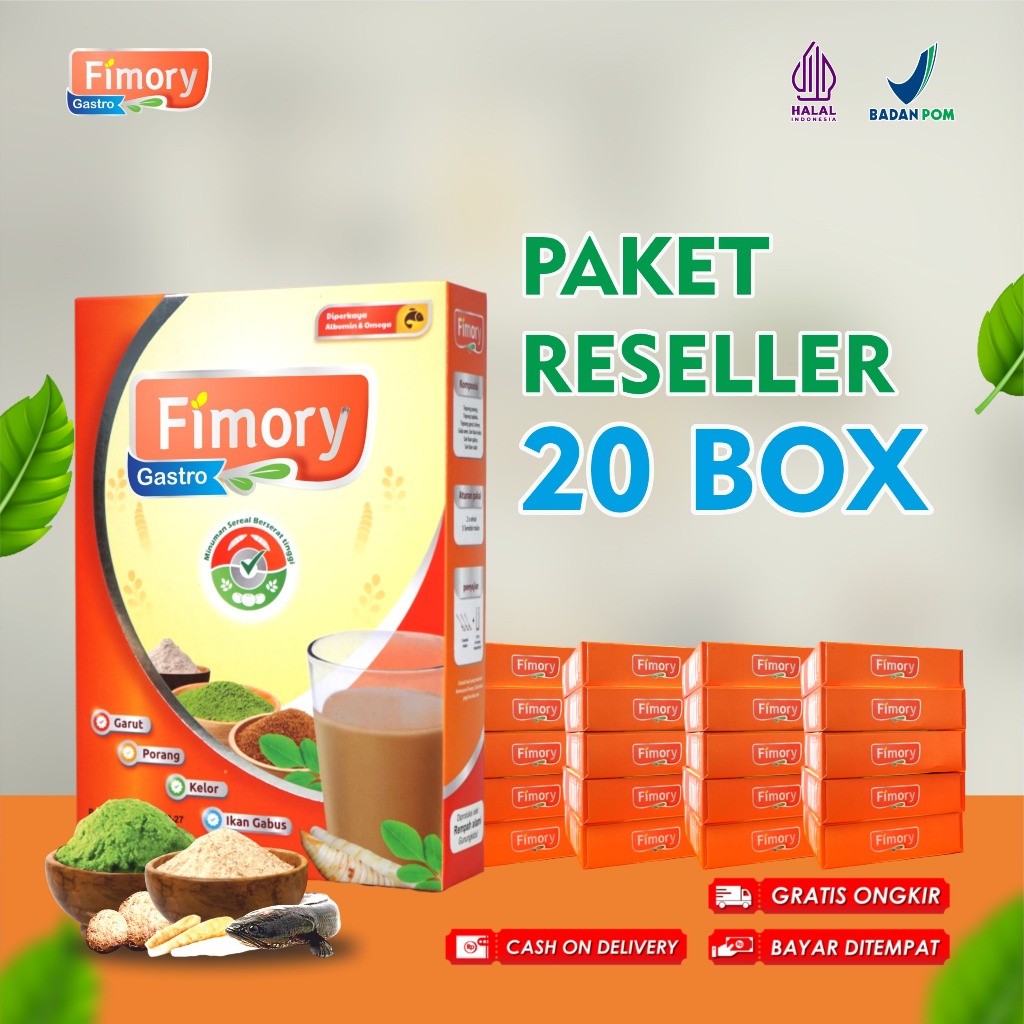 

PAKET RESELLER 20 BOX Fimory Gastro - Mengatasi Asam Lambung Akut - Dijamin Original 100%