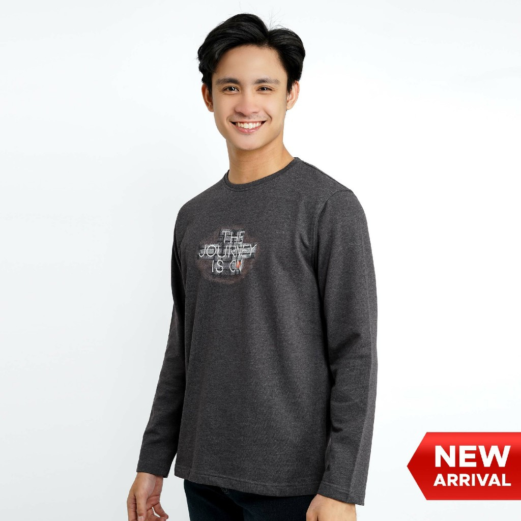 Damor Kaos  Slimfit Men Gray Lengan Panjang - RMSCL.CB002G