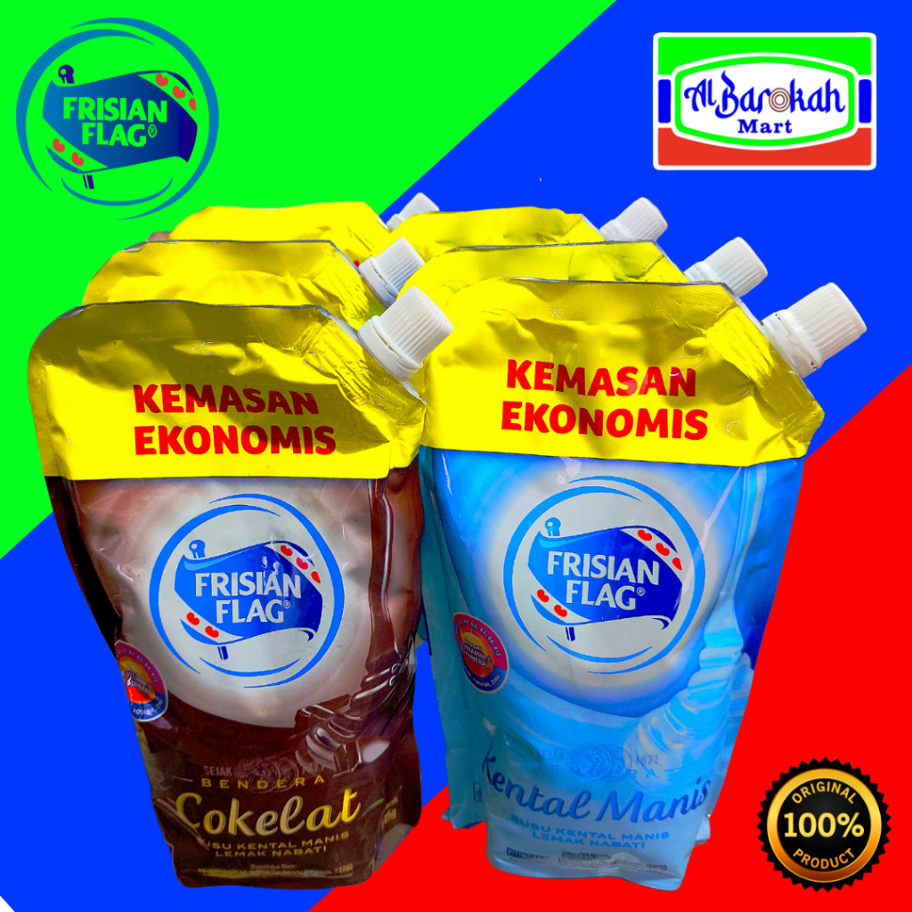 

Frisian Flag Pouch Susu Kental Manis Lemak Nabati 545g