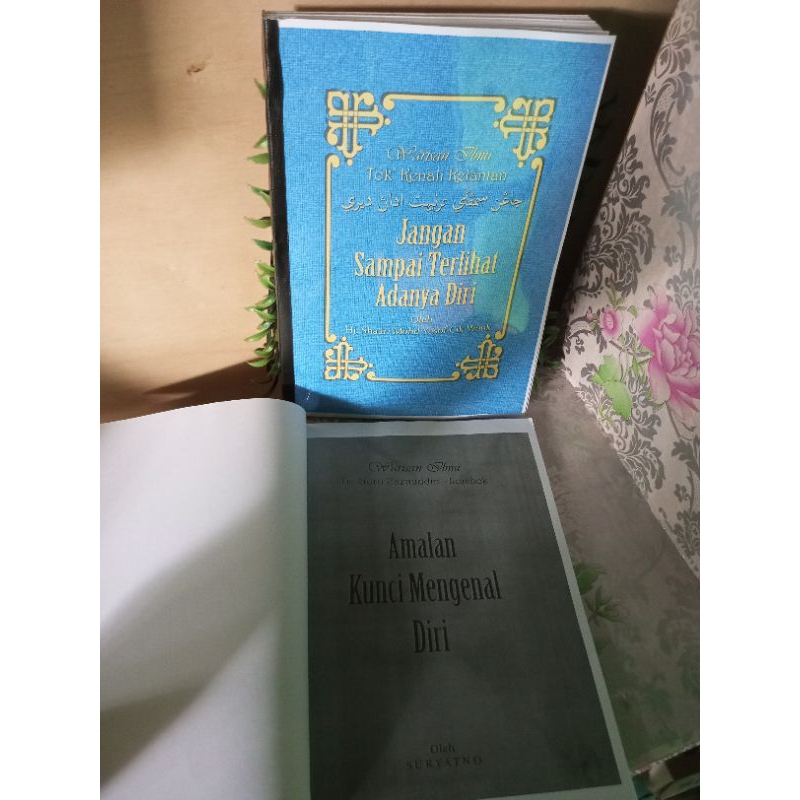 Promo 2 kitab khusus Kunci amalan mengenal diri dan Jangan sampai terlihat adanya diri