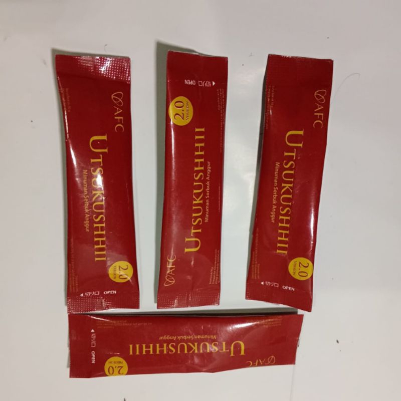 

utsukushii ecer 3 sachet " utsukushii dan subarashi " utsukushii afc jepang original" utsukushii dan subarashi ecer " utsukushhii afc original " utsukushhii goid