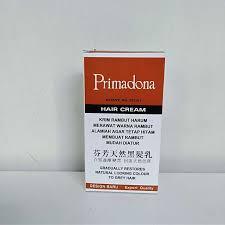 PRIMADONA HAIR CREAM - PENGHITAM RAMBUT ALAMI - PRIMADONA HAIR CREAM 150ML
