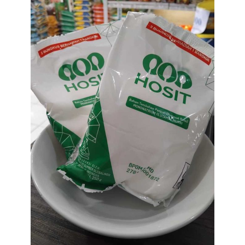 

pecin hossit beli 2 gratis 1 mangkok isi 500gram