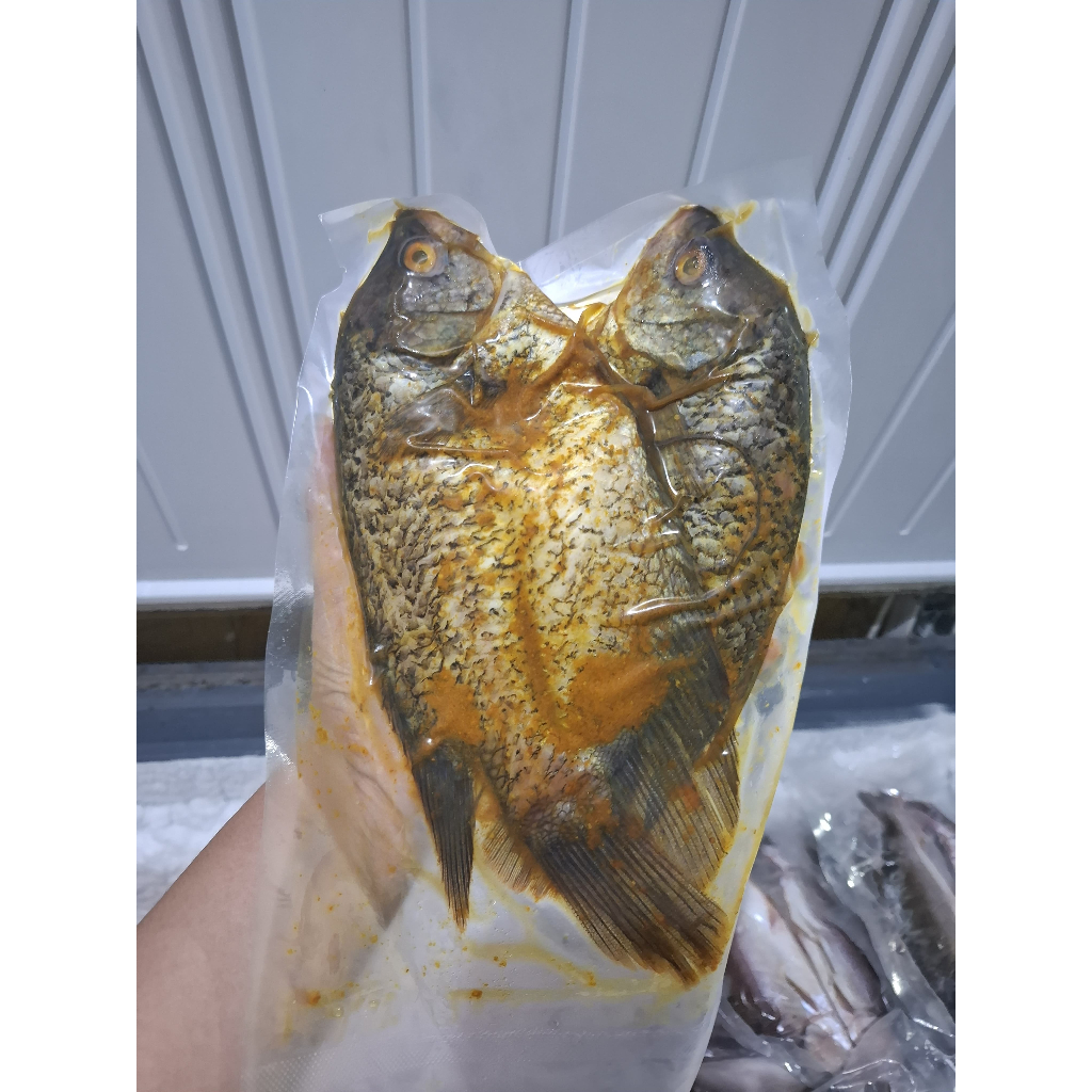 

ikan gurame marinasi