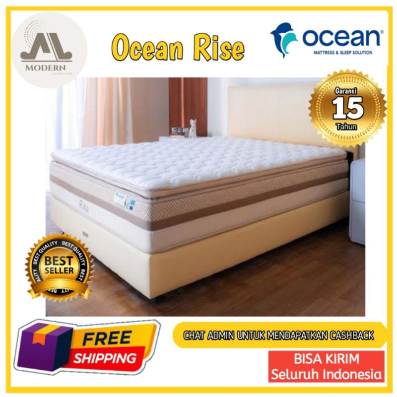 TERMURAH Springbed Ocean RISE Full Set - Tegal