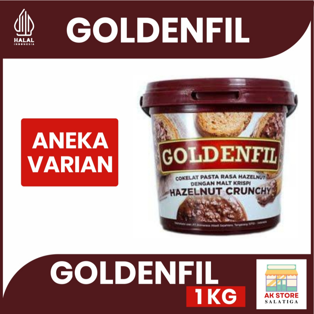 

GOLDENFIL Selai Premium 1Kg Lezat dan Praktis, Banyak Varian!