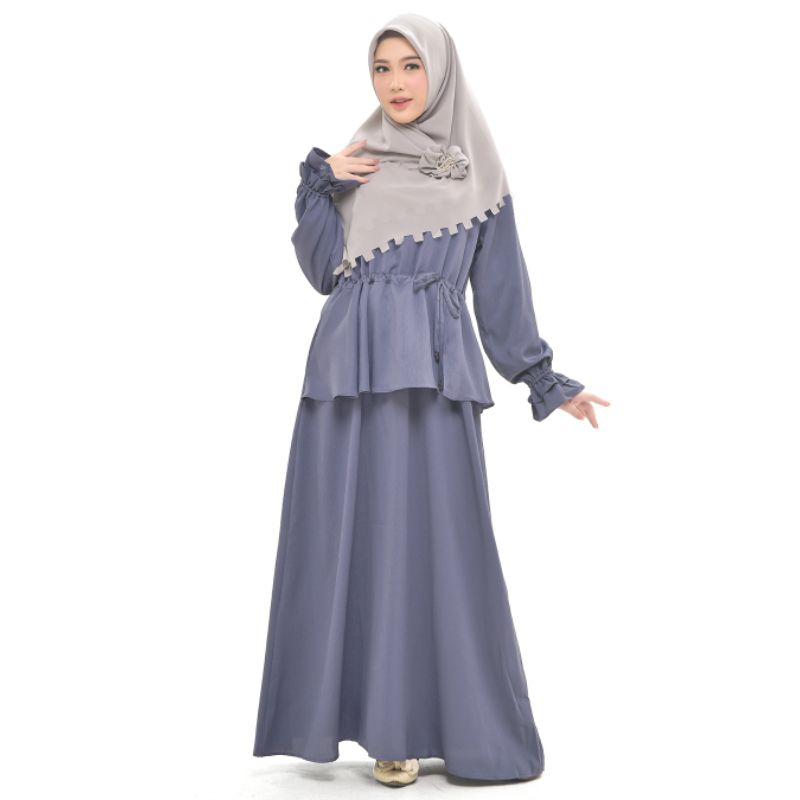 Dresslim Lavani-Gamis Rabbani New Arrival Edisi Lebaran 2025 Bahan Poly Crincle