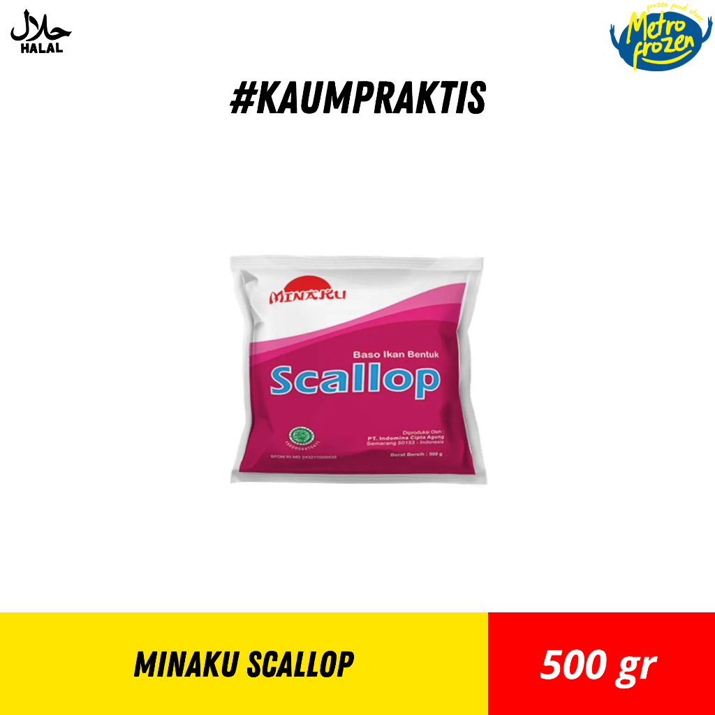 

MINAKU Scallop 500gr