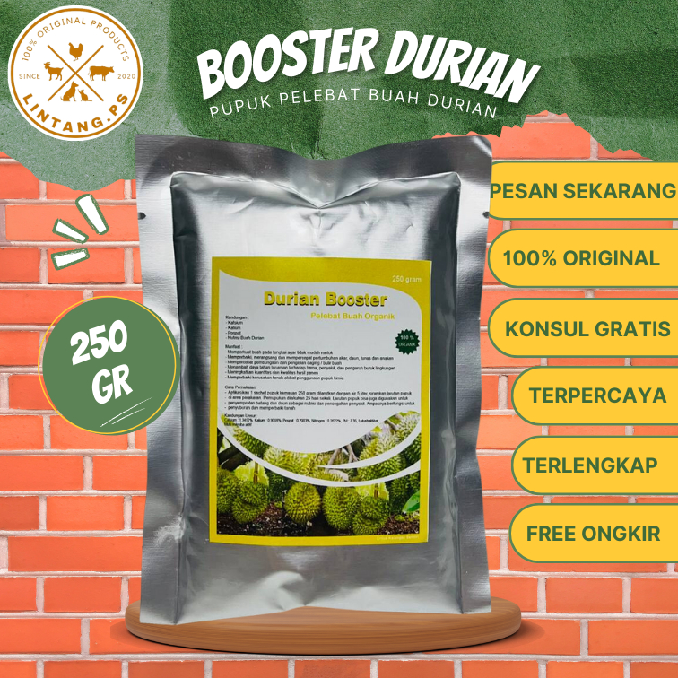 Durian Booster 250 gr - Durian Booster Original - Booster Tanaman Durian