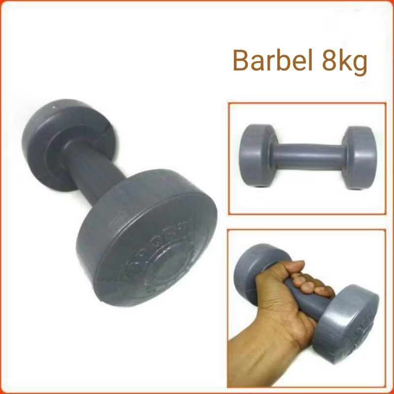 Barbel 8kg Dumbell PVC