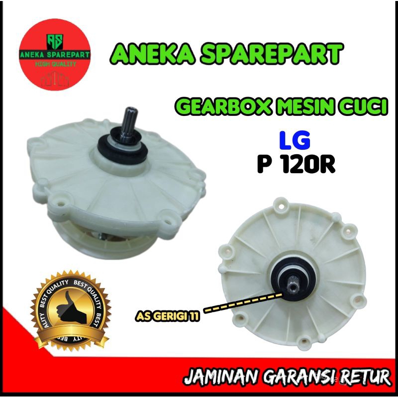 Gear box mesin cuci LG P-120R original