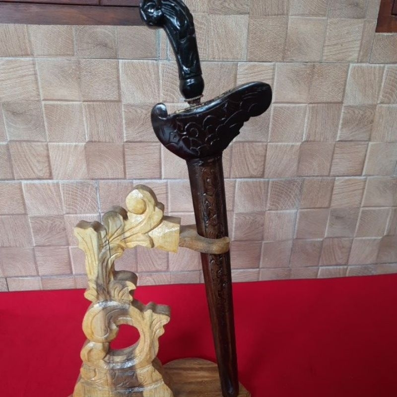 Keris  Nogo Sosro Luk 11 Kinatah Kuningan