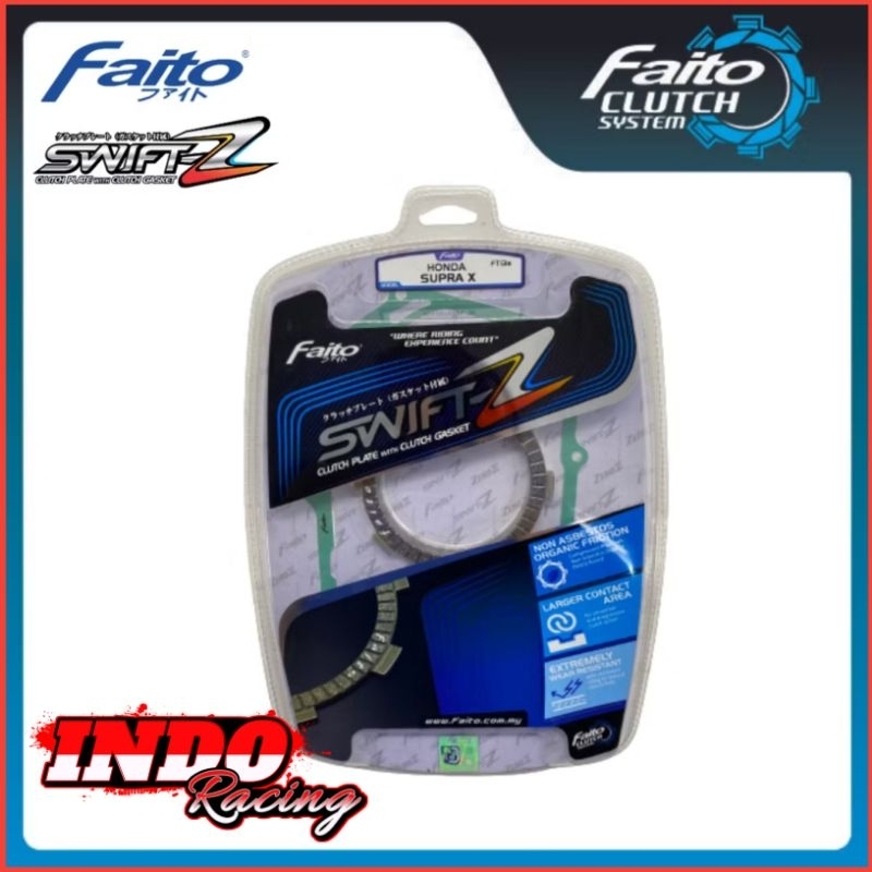 Kamapas Kopling Faito Clutch Plate Supra X Supra Fit Supra 100 Supra XX Astrea Grand Impressa Honda 
