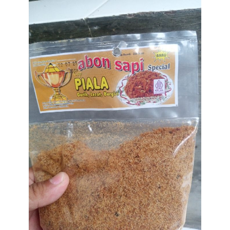 

Abon Sapi Special Cap Piala 250 Gram