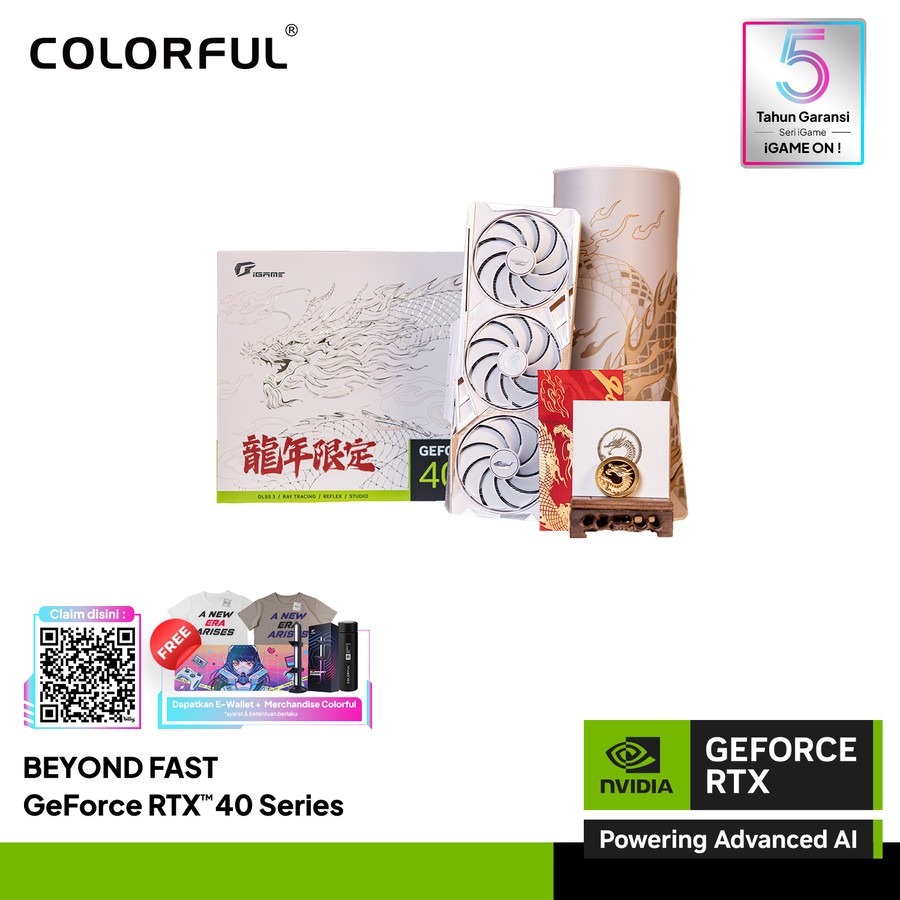 COLORFUL iGame RTX 4060 Ti Loong OC 8GB-V GDDR6X VGA RTX4060Ti