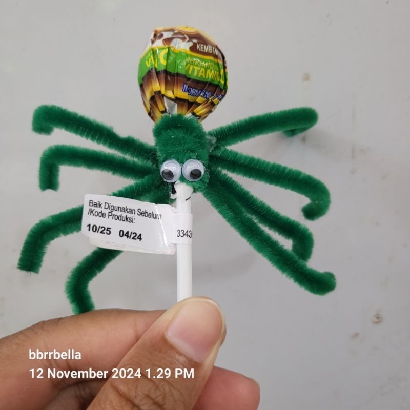 

Permen Chupa Chups Hias Laba-laba Souvenir Ultah Gift Permen