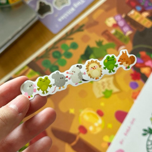 

Critter Crew Die Cut Stickers