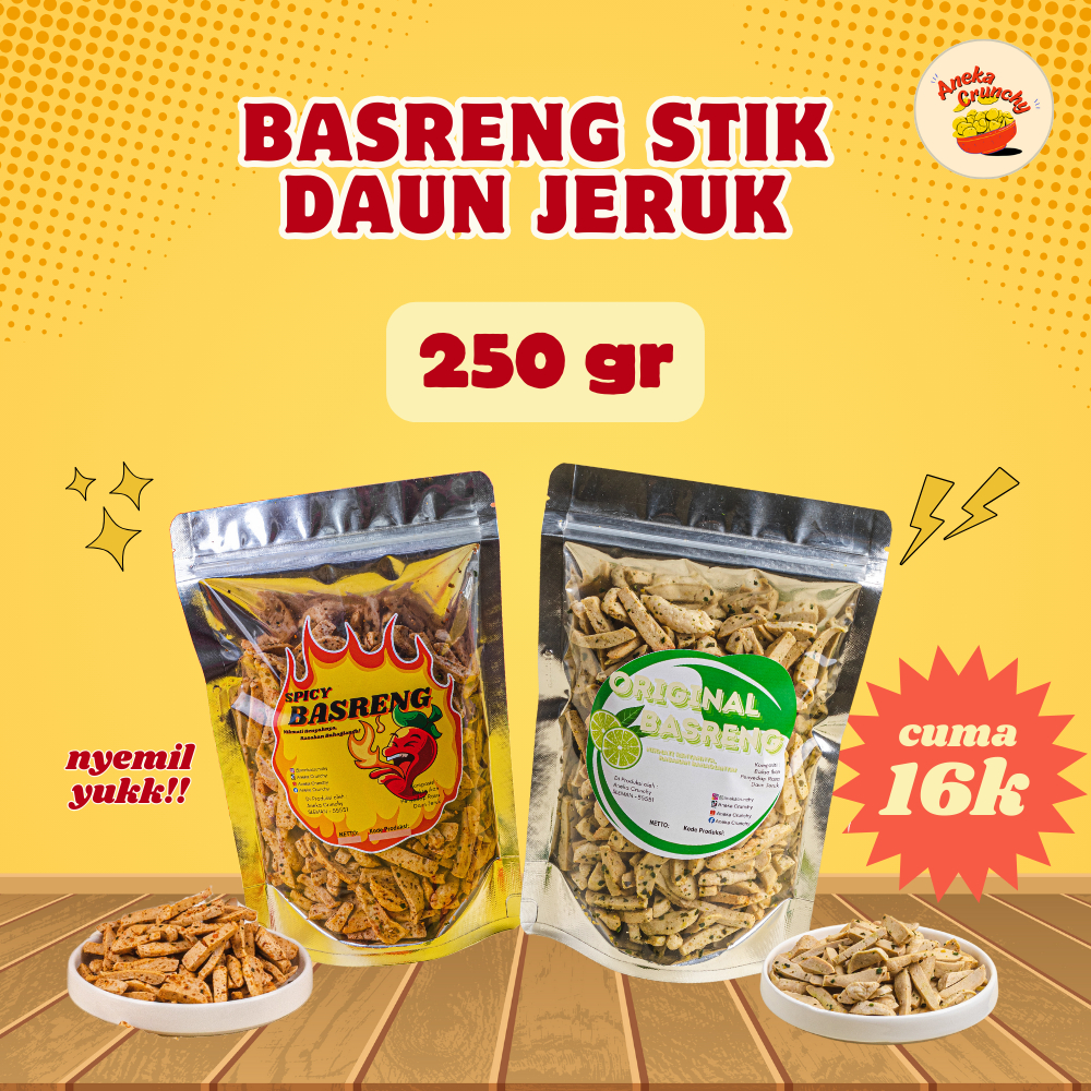 

BASRENG STIK VIRAL DAUN JERUK /250gr