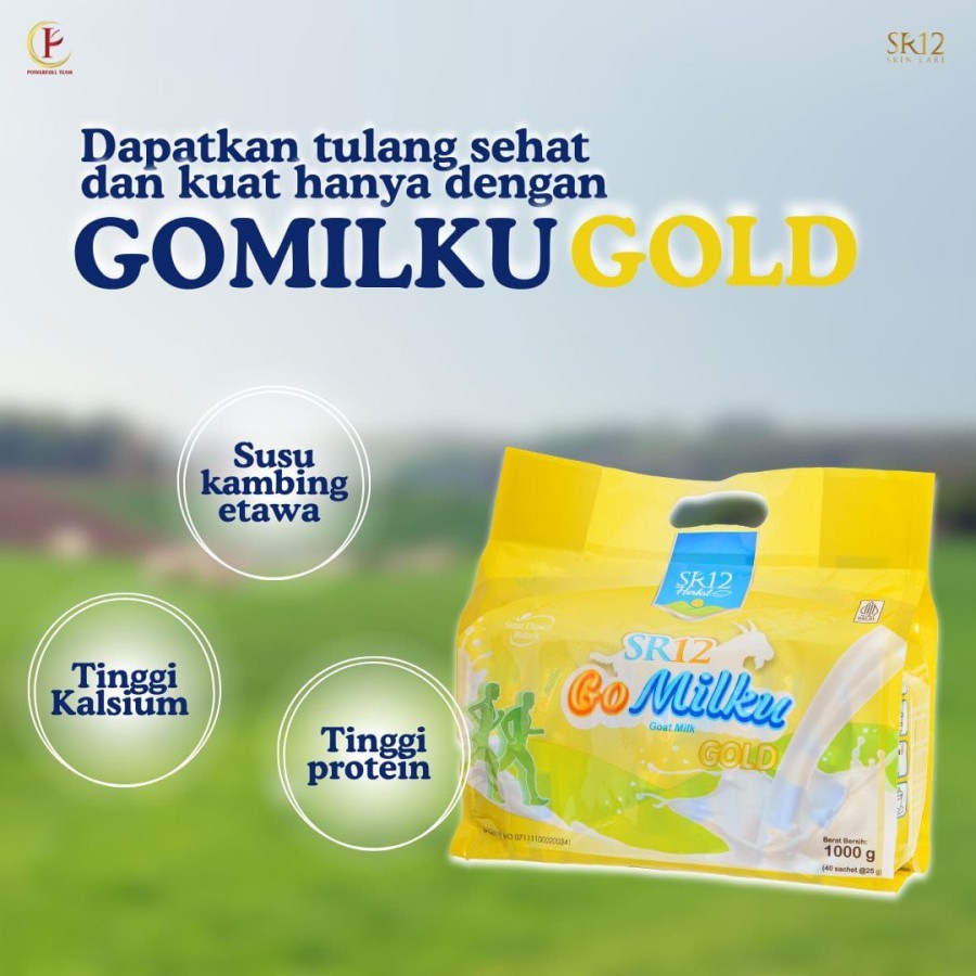 

Susu Gomilku Sachet Gold SR12 40 Sachet 1 pack