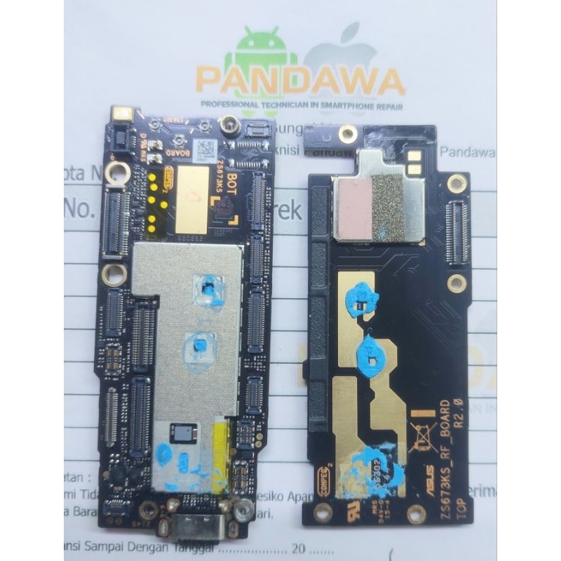 MESIN NORMAL ROG PHONE 5s motherboard mainboard logicboard asus rog phone 5 s