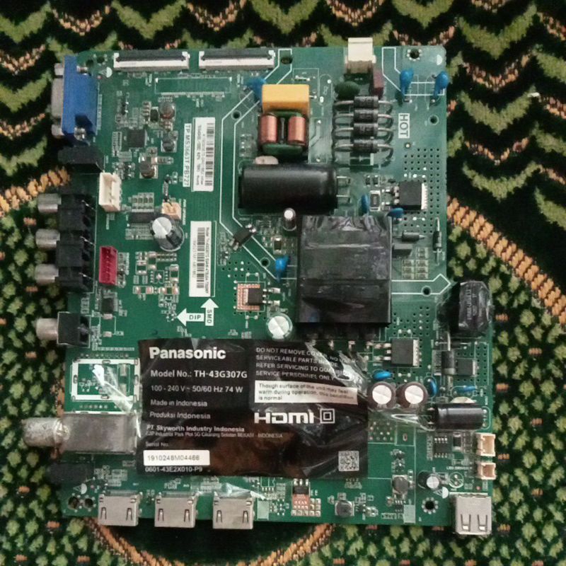 MAINBOARD TV LED PANASONIC TH 43 G 307 G