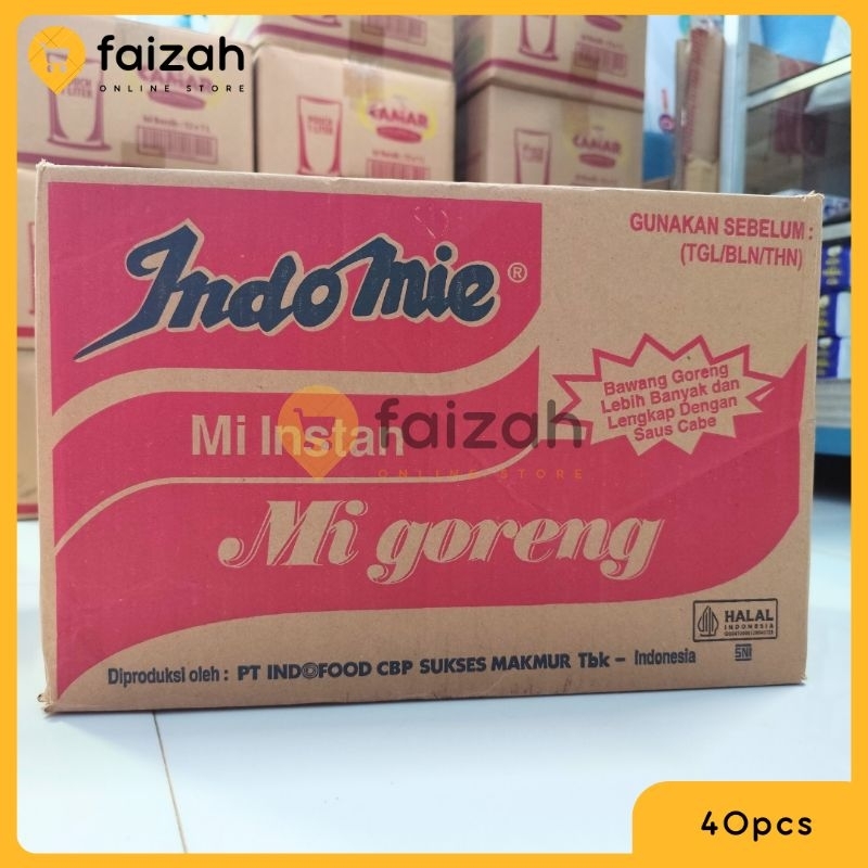 

INDOMIE GORENG 1 DUS ISI 40 PCS