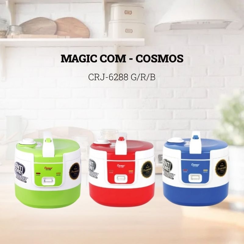 COSMOS Rice cooker harmond anti gores CRJ6288