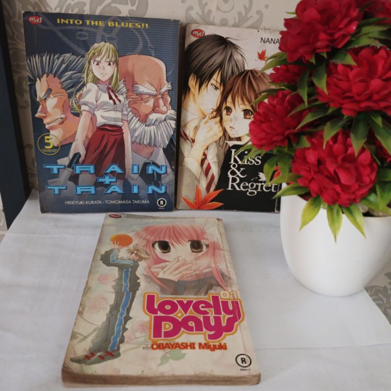 ORIGINAL BUKU KOMIK M&C - TRAIN + TRAIN, KIS & REGRET, LOVELY DAY / harga satuan