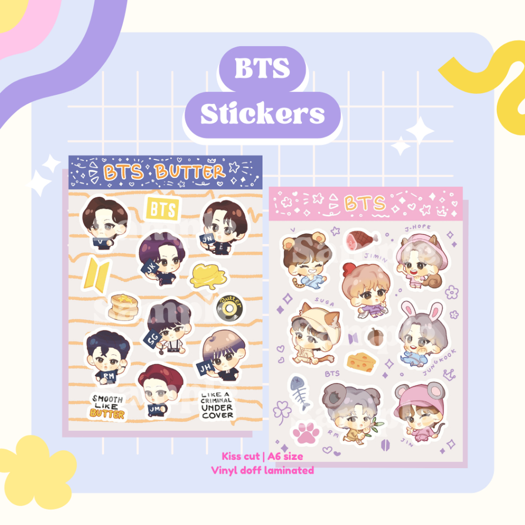BTS Stickers | Sticker BTS Aesthetic