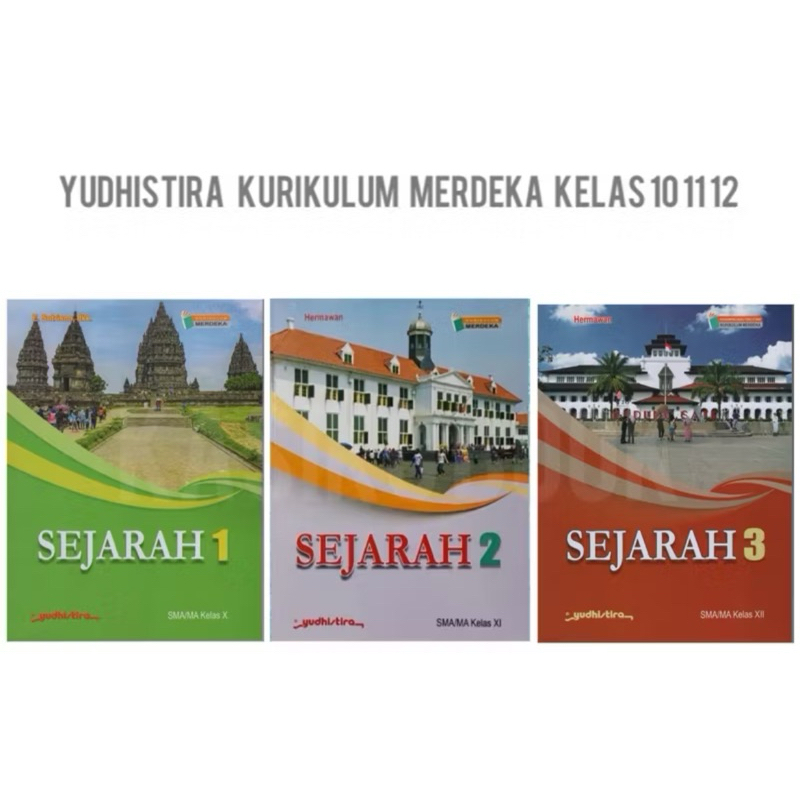 Buku SEJARAH SMA Penerbit YUDHISTIRA