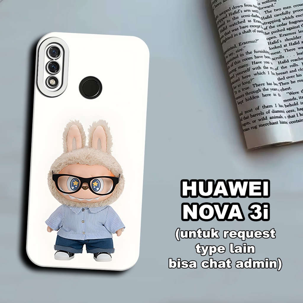 CC24/ Softcase karet lentur untuk huawei nova 3i/Motif cewek/case huawei nova 3i/kesing huawei nova 