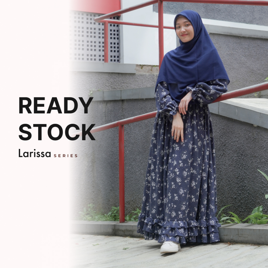 (READY STOCK) DRESS LARISSA SERIES / DRESS GAMIS BUSUI / DRESS GAMIS WISUDA / DRESS ASYALIA GRADE B