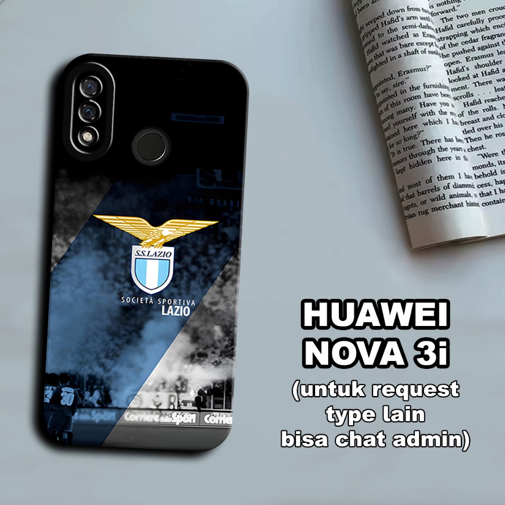 CC29/ Softcase karet lentur untuk huawei nova 3i/Motif bola/case huawei nova 3i/kesing huawei nova 3