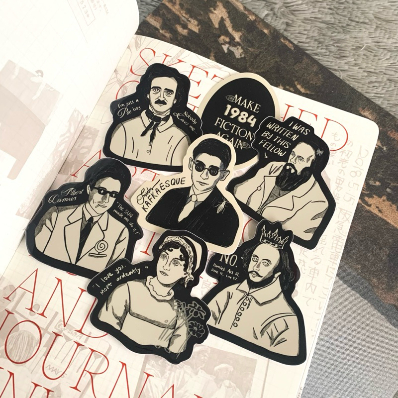 

Black and White Classic Lits Sticker Vol. 1