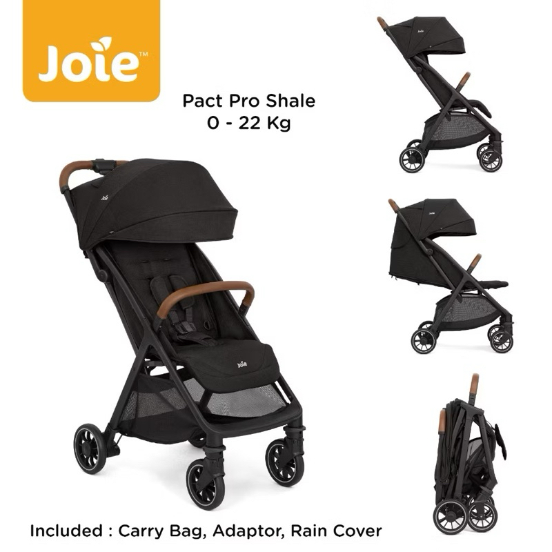 Stroller Joie Pact Pro Cabin Size | Joie Stroller Bayi Traveling Lipat Otomatis | Kereta Dorong Bayi