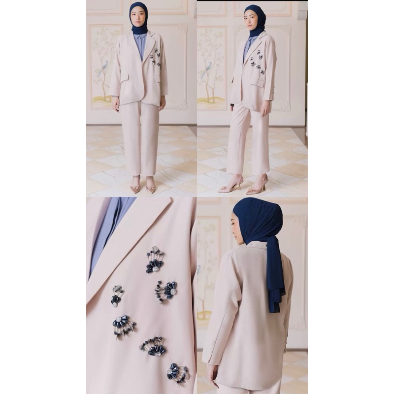 Fadhiya Blazer Pink Jenna & Kaia