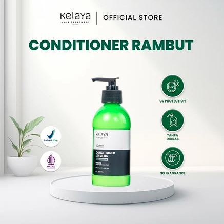 KELAYA CONDITIONER LEAVE ON 250ML - CONDITIONER KELAYA TANPA BILAS 250ML