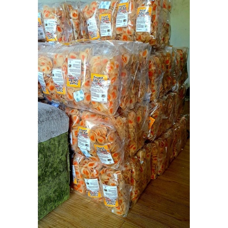 

Kerecek Kerupuk Telur Asin