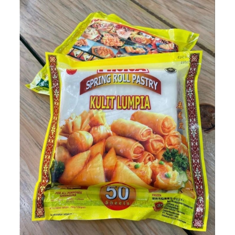 

Finna spring roll pastry frozen / fina kulit lumpia frosen