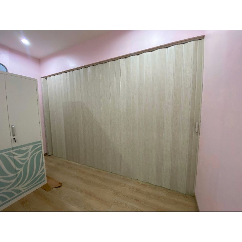 PINTU FOLDING LIPAT PVC - PENYEKAT RUANGAN MINIMALIS - PINTU KAMAR MANDI