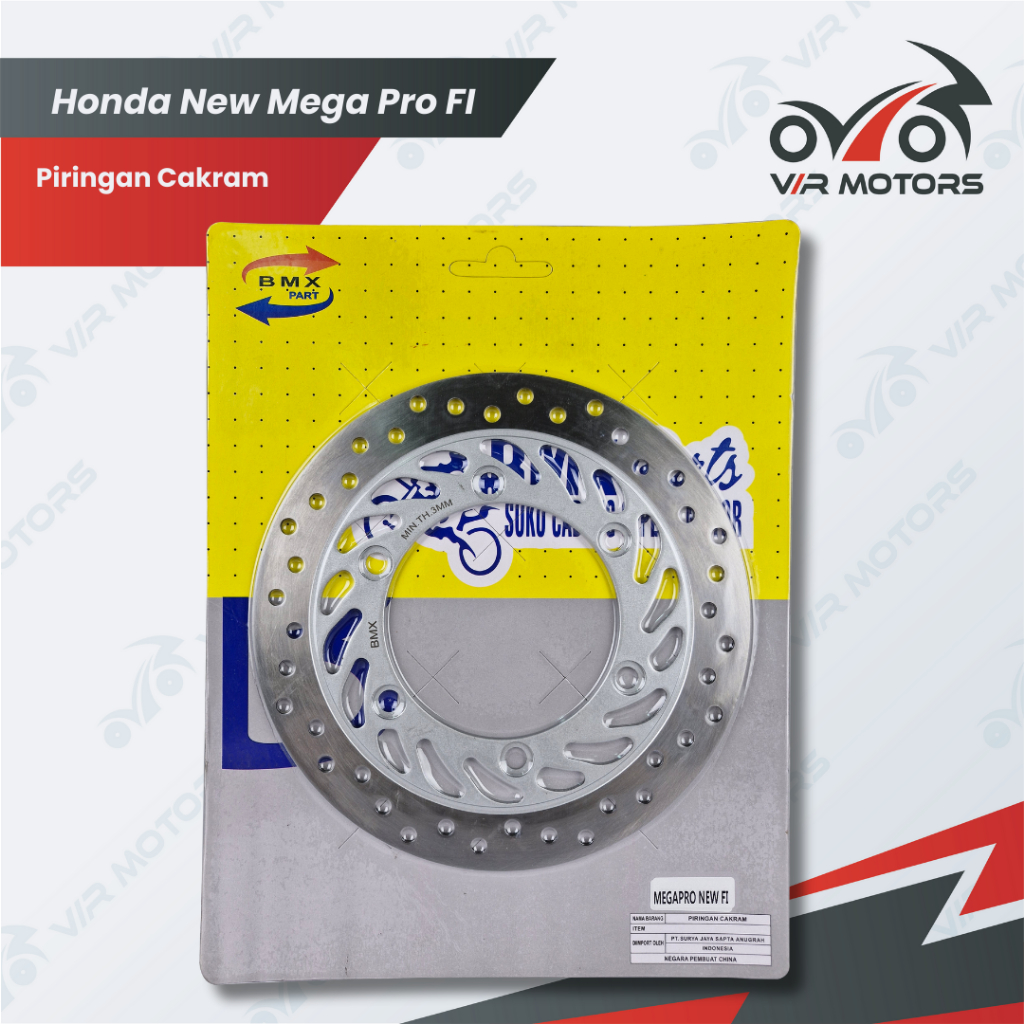 Piringan Cakram Honda Megapro New FI - Rem Cakram — Plug & Play