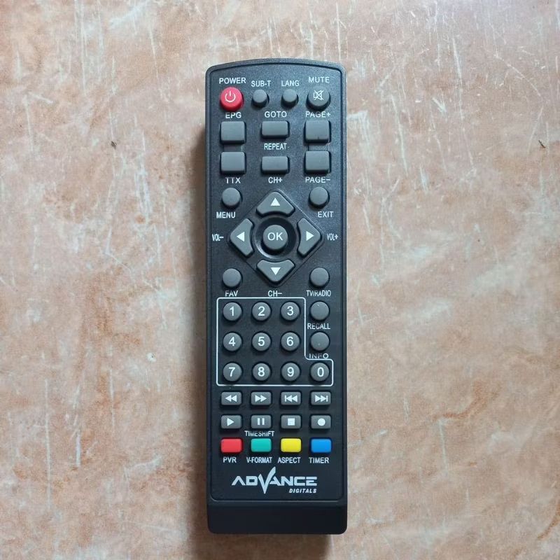 REMOT STB ADVANCE DVB T2
