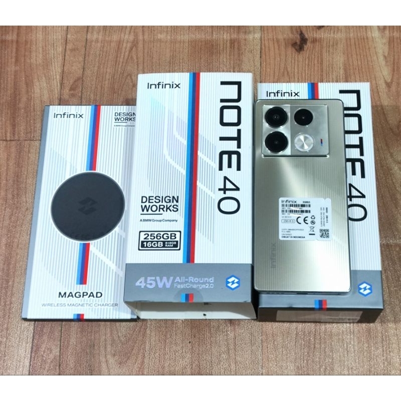 INFINIX NOTE 40 4G 8/256 BMW EDITION SECOND MULUS FULLSET ACC LENGKAP